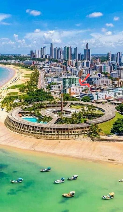 Apartamento Flat pé na areia Tambaú João Pessoa Exterior foto
