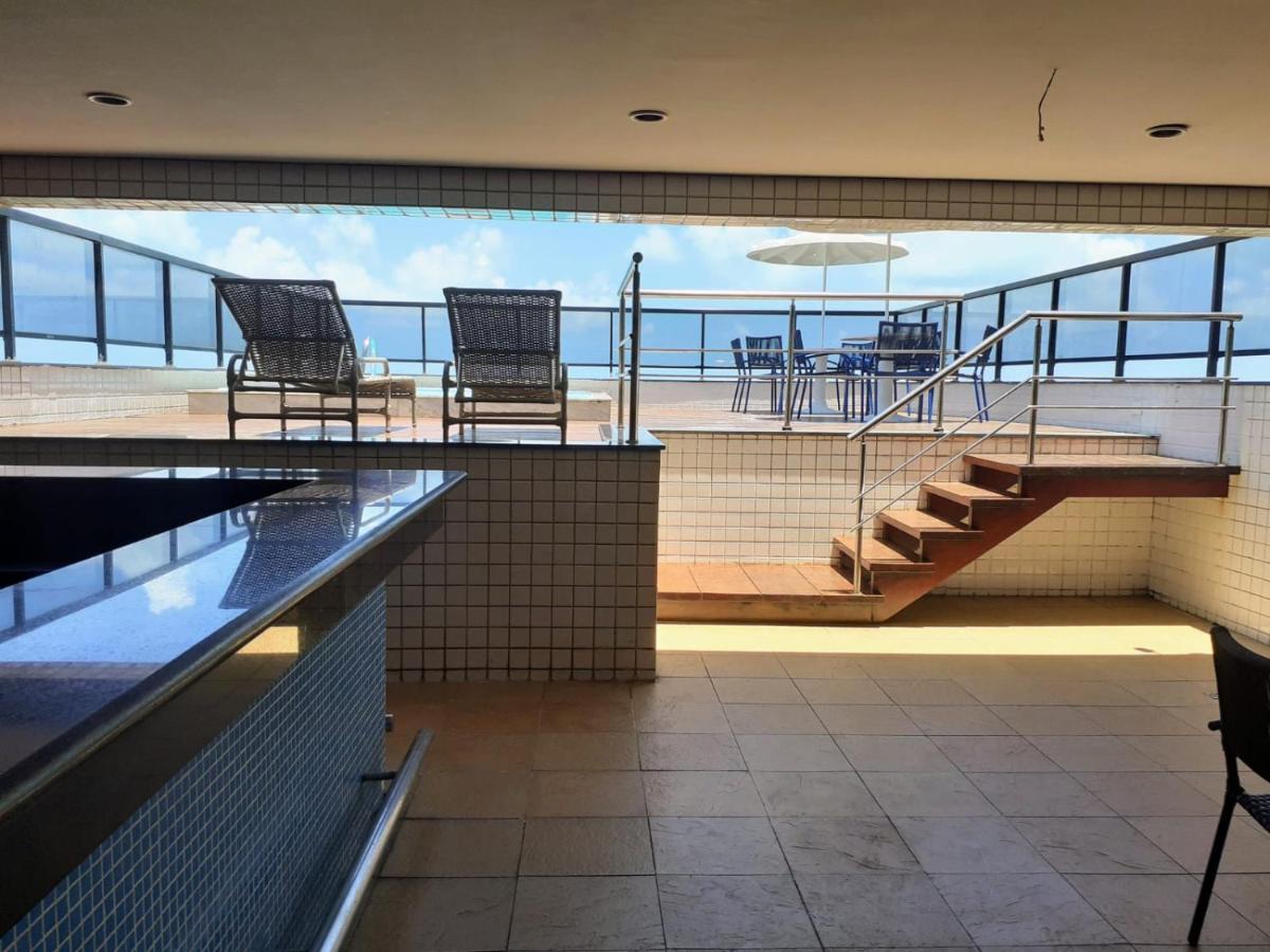 Apartamento Flat pé na areia Tambaú João Pessoa Exterior foto